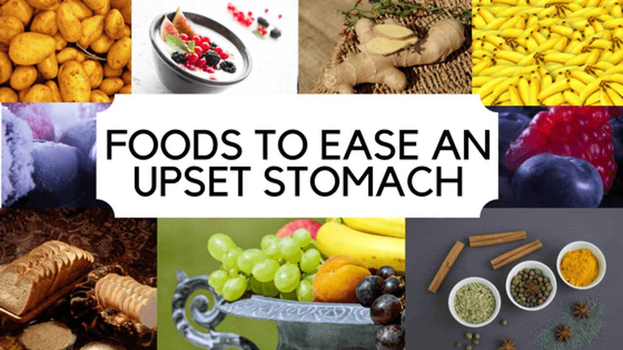 foods to eat for an upset stomach