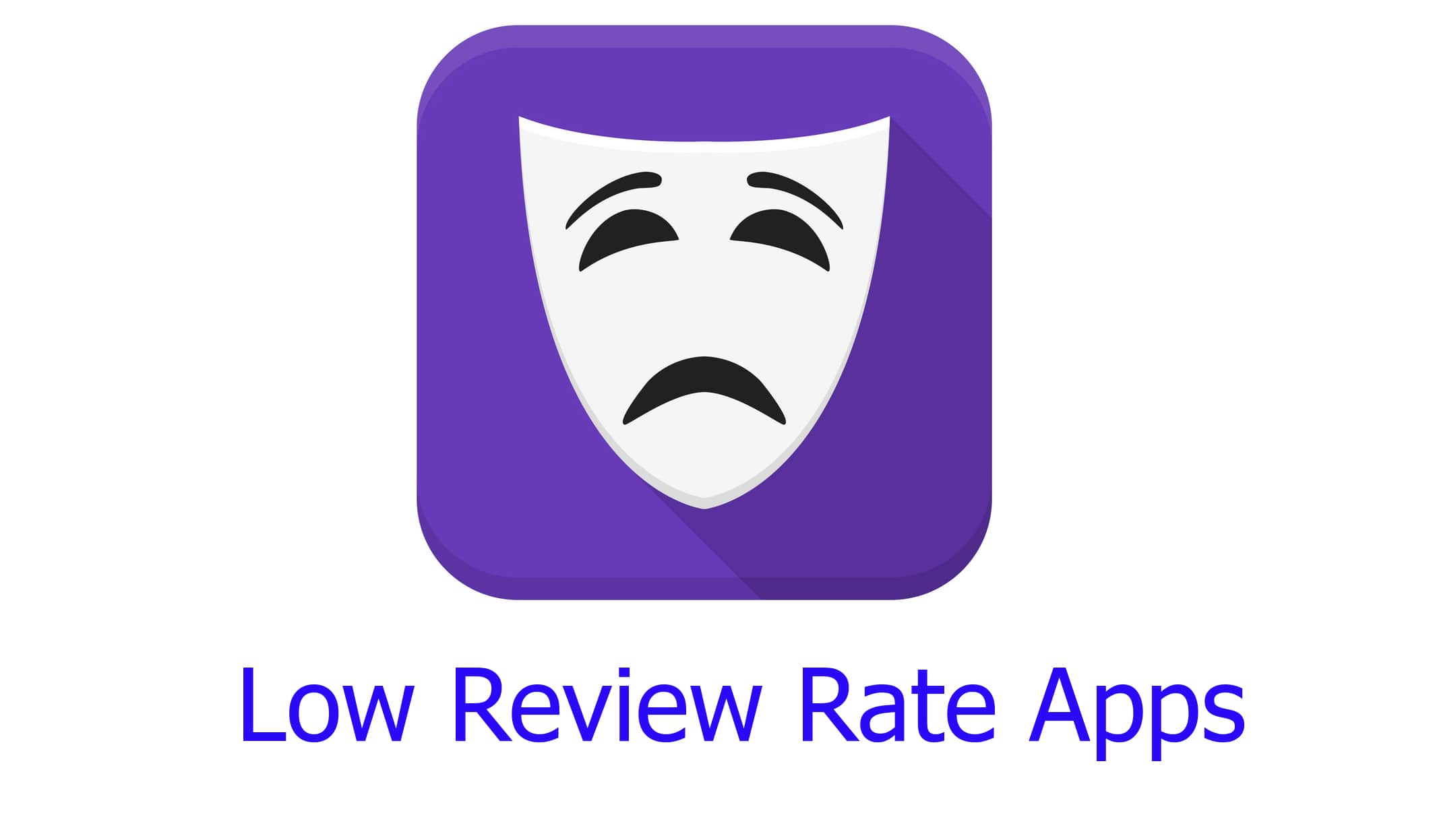 App with low review rate