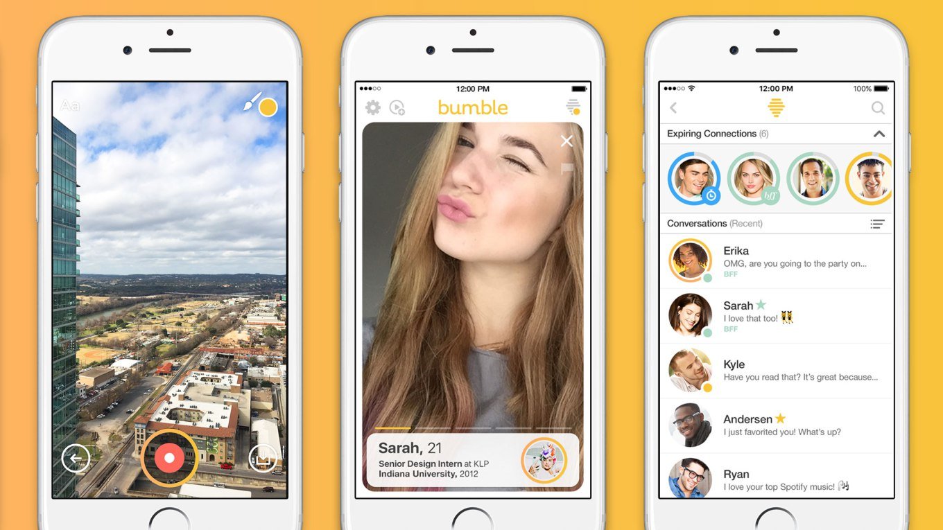 bumble - app like tinder