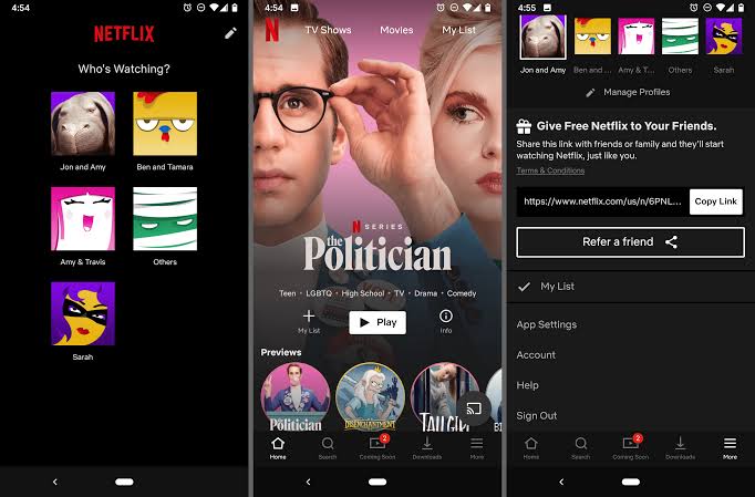 netflix app