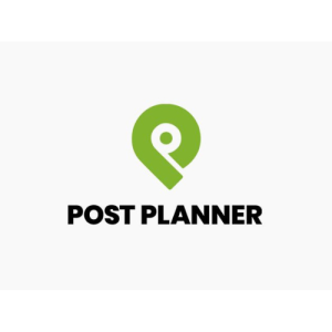 Social Media Management costs : post planner logo 