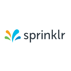 social media management service : sprinklr logo